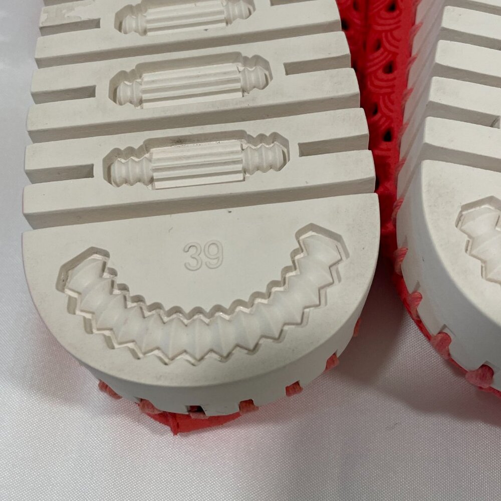 ILSE JACOBSEN HORNBAEK "Tulip 139" Flats Lazercut Slip On Raspberry Size 8.5/9 - Picture 7 of 12